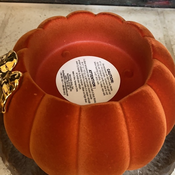 Bath and Body Works Pumpkin candle holder - Picture 2 of 6